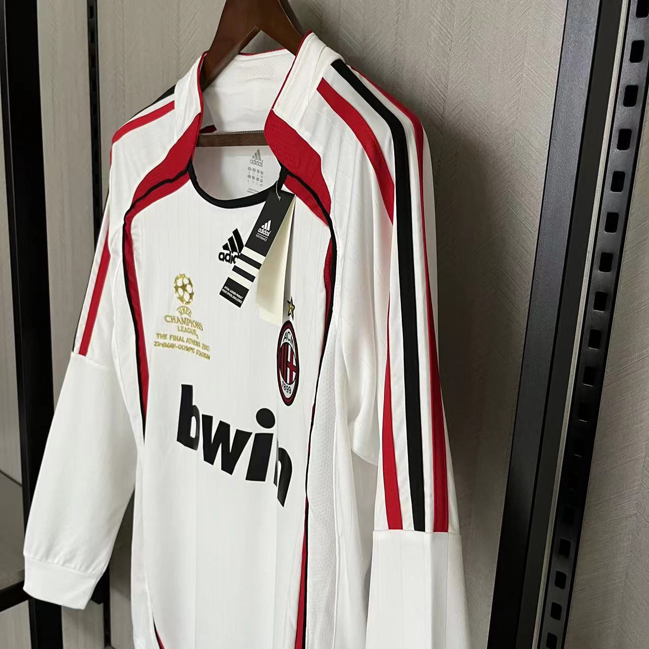 Retro AC Milan 06/07 Long Sleeve AWAY jersey Fan Version