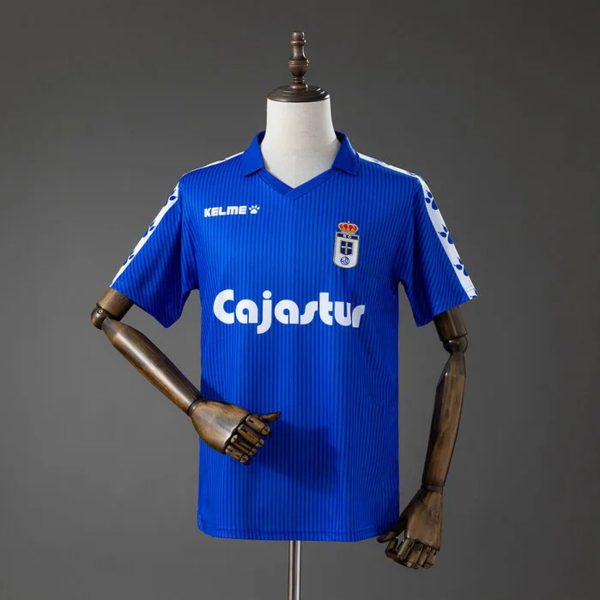 Retro Real Oviedo 1992/93 Home Jersey Fan Version