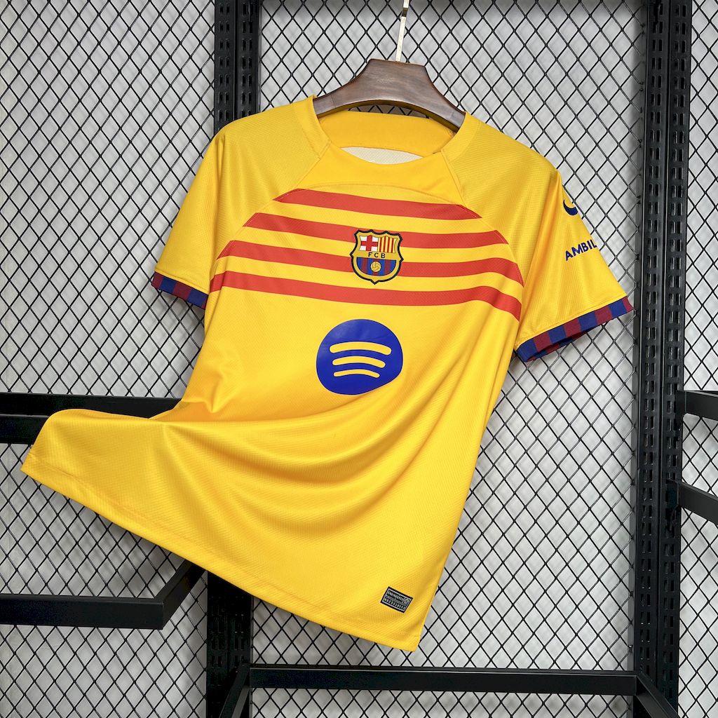 24/25 Barcelona Yellow Jersey Fan Version