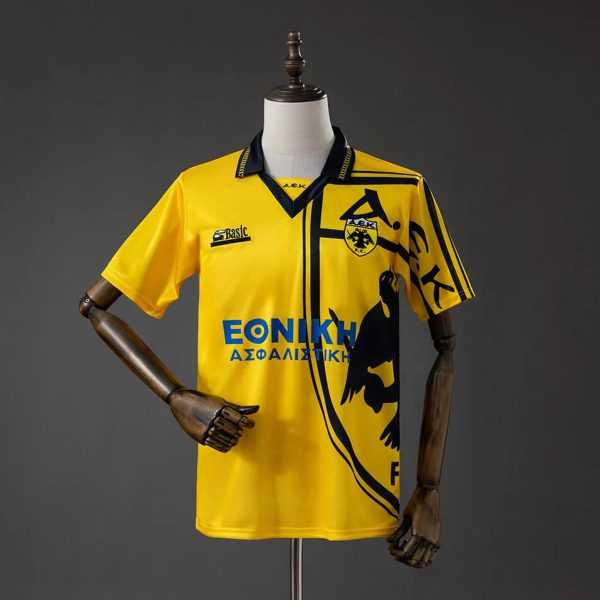 Retro AEK Athens 1993/94 Home Jersey Fan Version