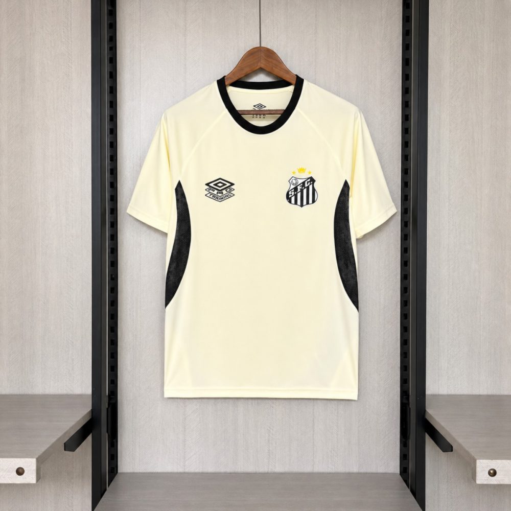 2026/27 Santos Training Beige Jersey Fan Version