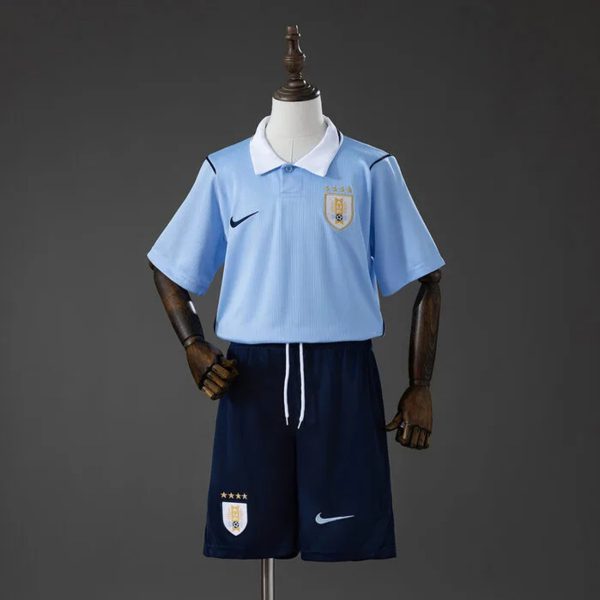 Uruguay 2026 World Cup Home Kid Kits