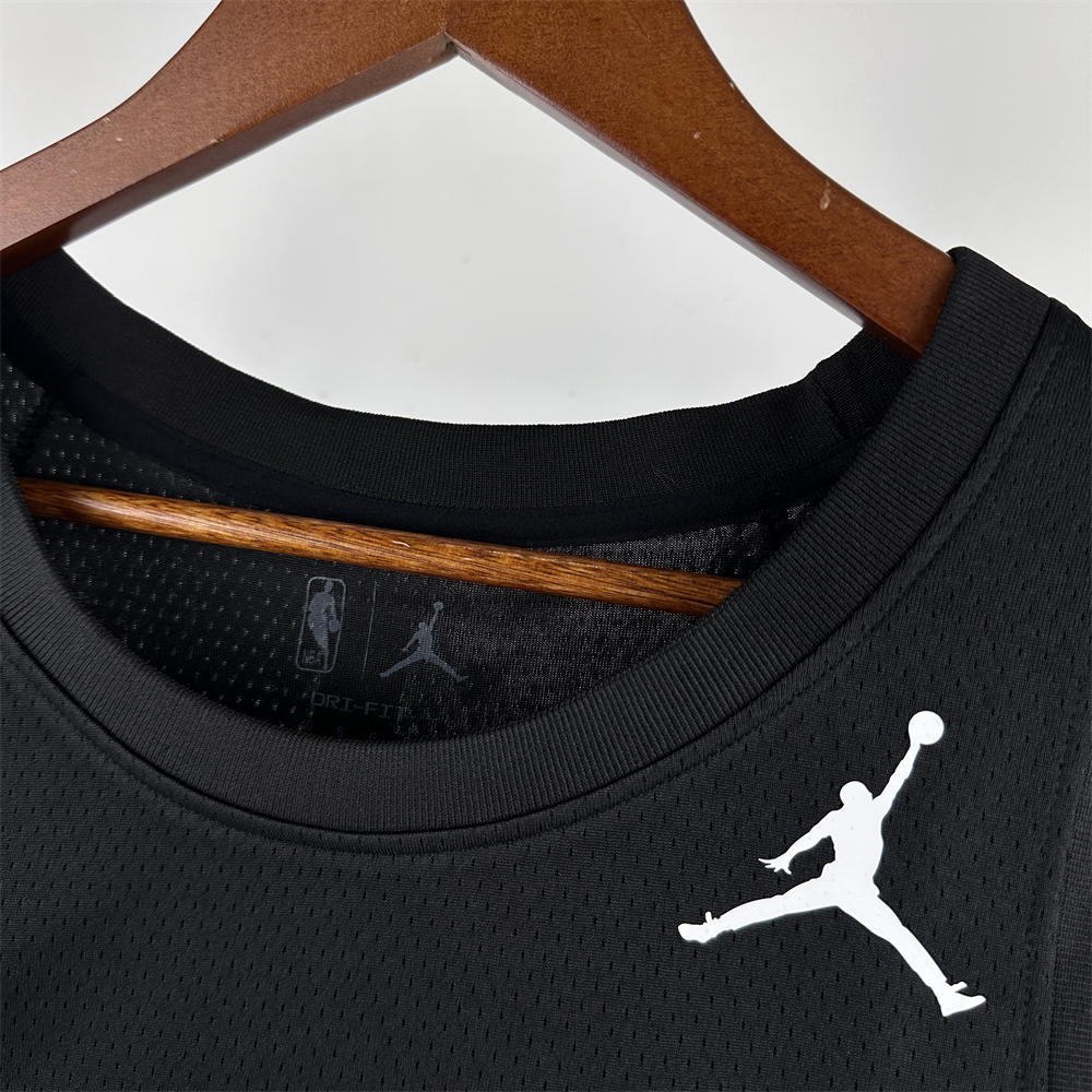 NBA Golden State Warriors Round Neck Honor Edition Black Jersey CURRY#30 S-XXL