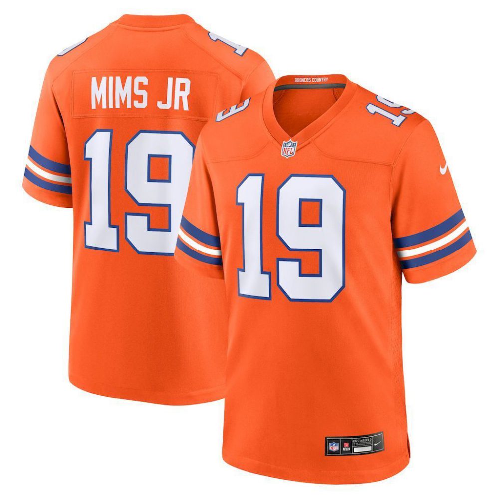 NFL Denver Broncos Jeysey MIMS JR #19