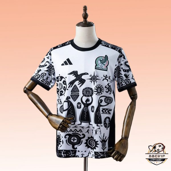 2025/26 Mexico Special Edition White and Black Jersey Fan Version