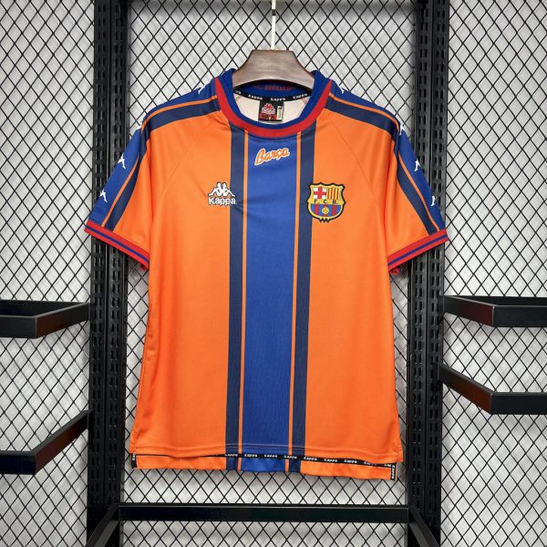Retro Barcelona 1997  Away jersey Fan Version