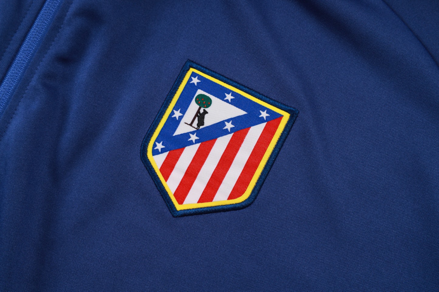 2025/26 Atletico Madrid cyan Jacket Training Suit Set Football Team Shirt Sports Fashion