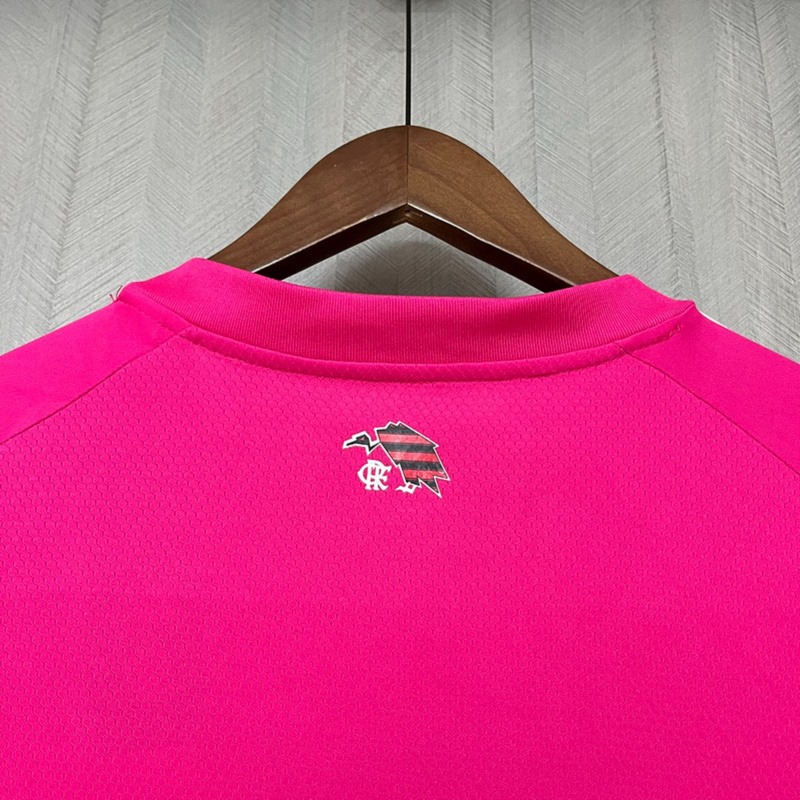 2025/26 Flamengo Goalkeeper Pink jersey Fan Version