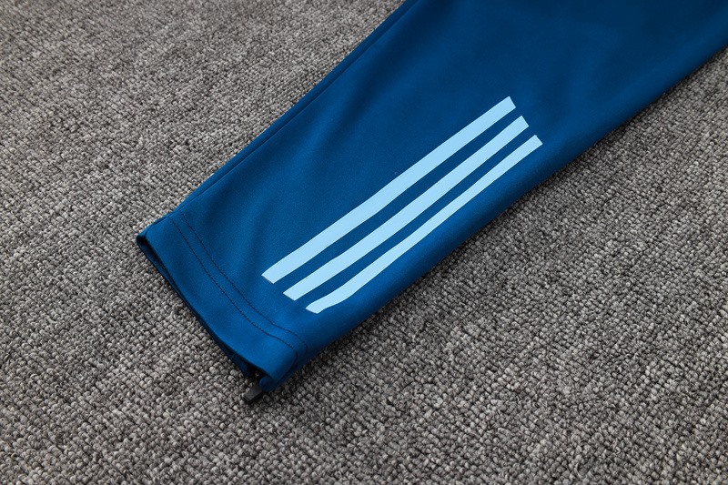 24/25 Argentina Blue Long-sleeved half-pull training kit Football team kit
