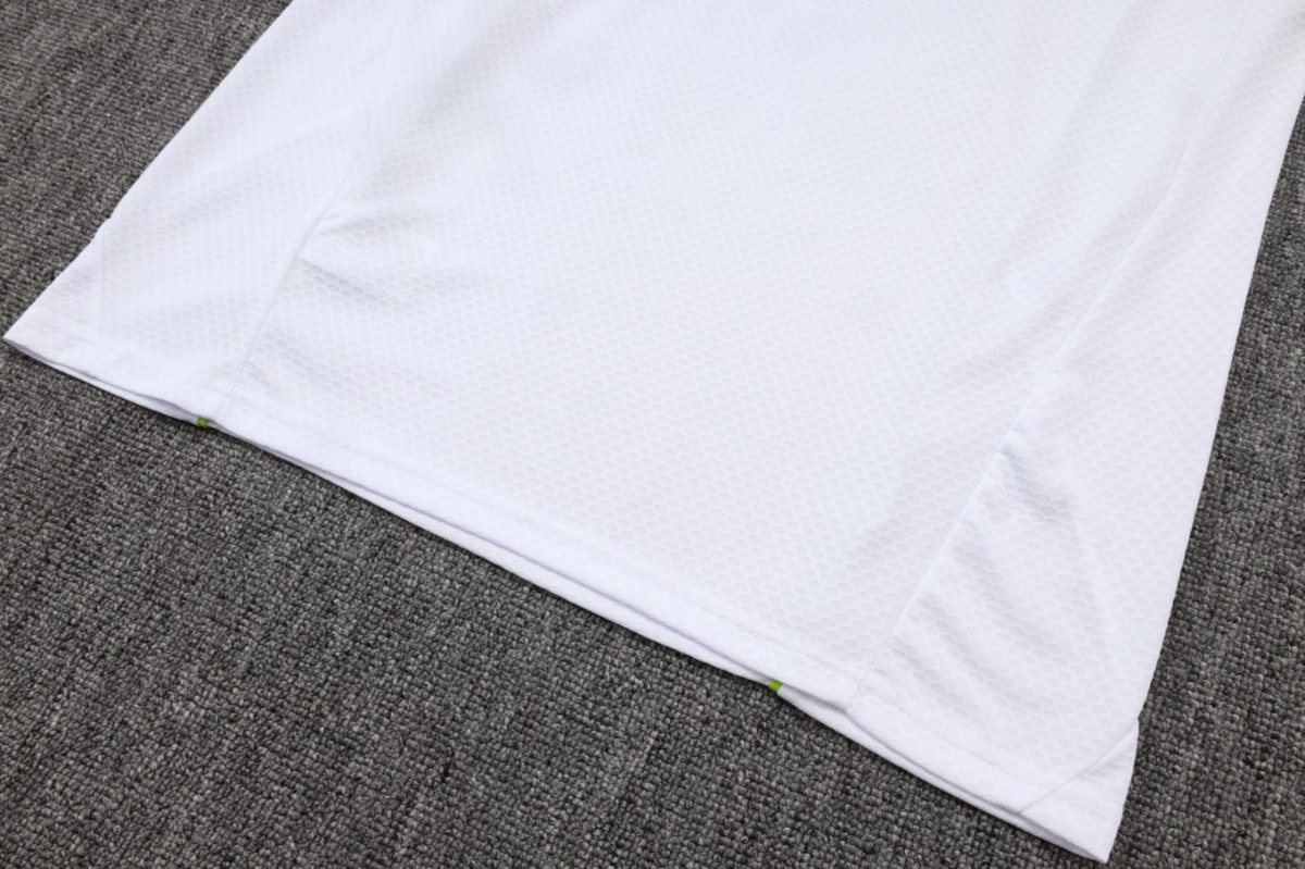 2026 Real Madrid White Training Set Shirt and Shorts