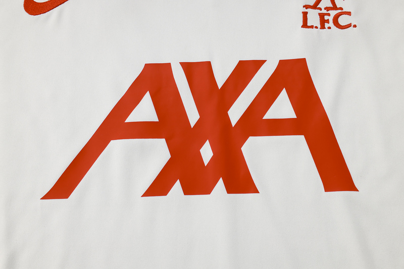 24/25 Liverpool White Training Set Shirt and Shorts