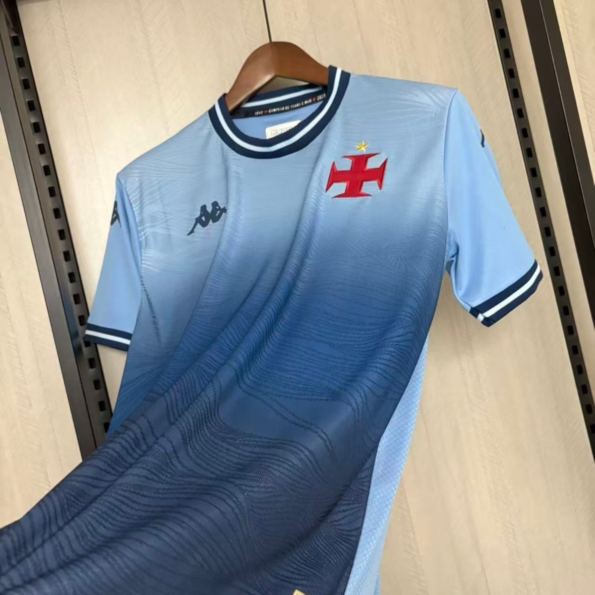 2025/26 Vasco da Gama Goalkeeper Blue jersey Fan version