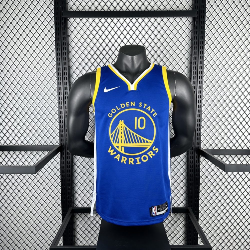 NBA Golden State Warriors V-Neck Mexico Edition Blue Jersey BUTLER Ⅲ #10 S-XXL