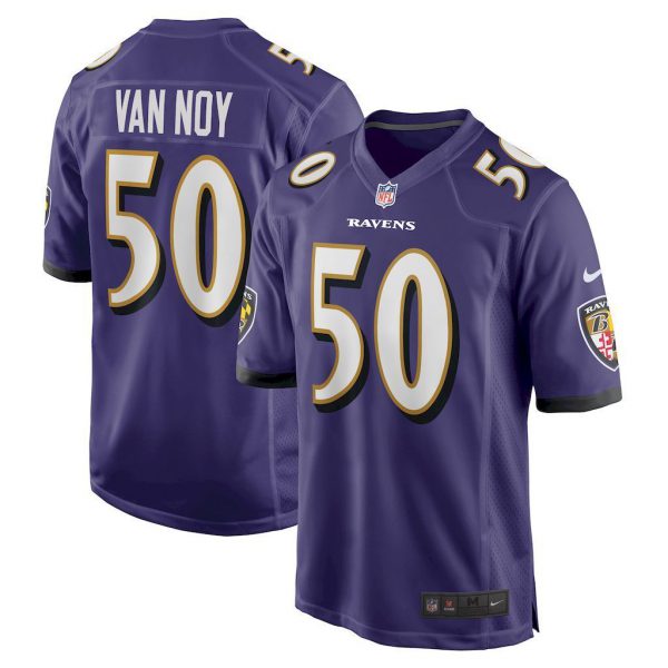 NFL Baltimore Ravens Jeysey VAN NOY #50