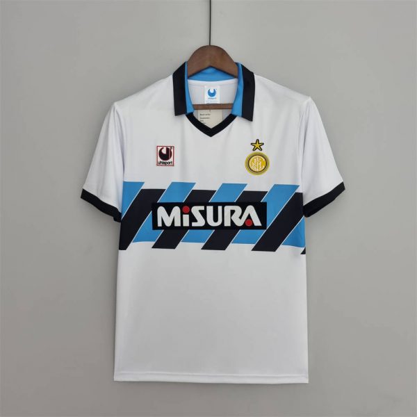 Retro Inter Milan 90/91 away jersey Fan Version