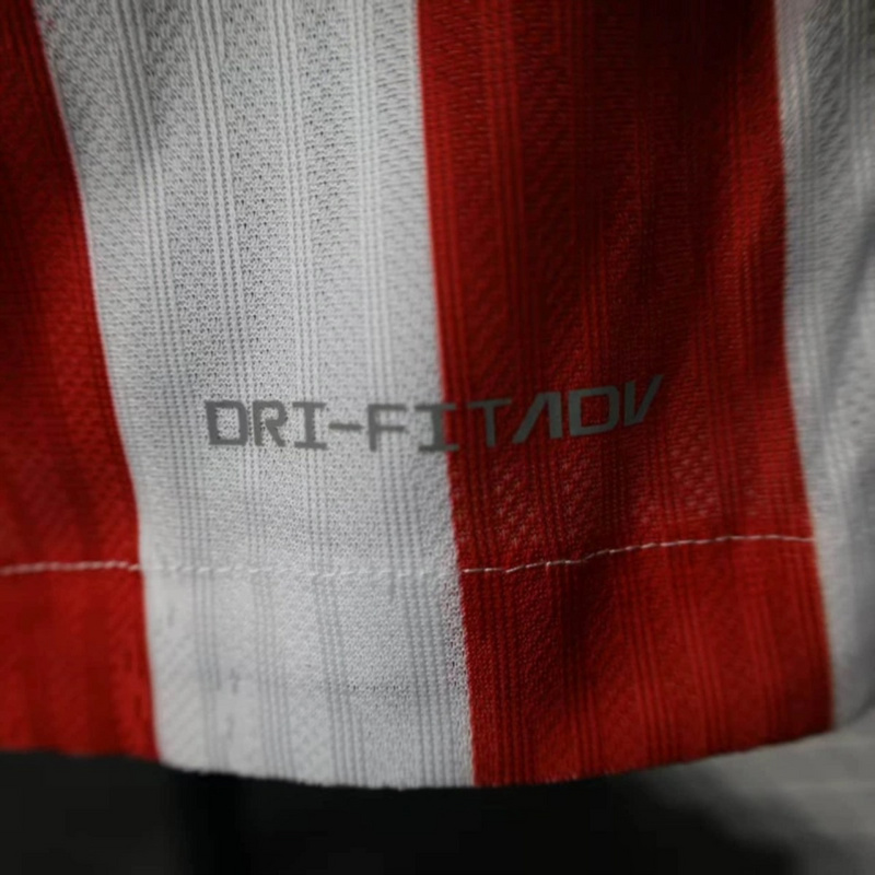 2025/26 Atletico Madrid home Long Sleeve Jersey Player Version