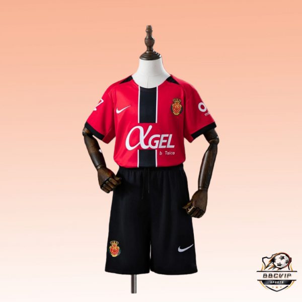 2025/26 RCD Mallorca Home jersey kids Kits size: 16-28