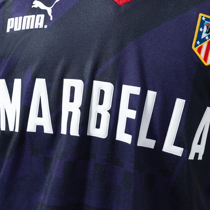 Retro Atletico Madrid 1995/96 Second Away jersey Fan Version