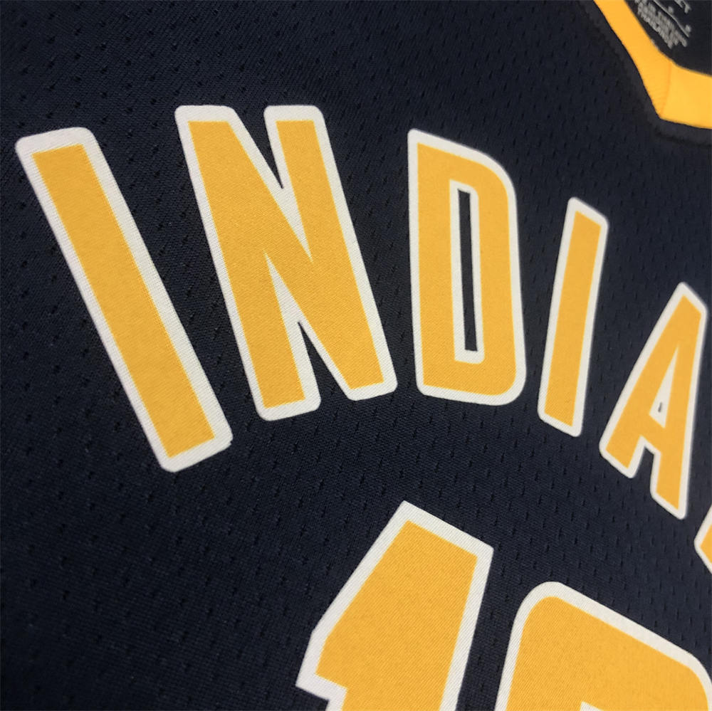 NBA Indiana Pacers V-Neck Black Jersey GEORGE#13 S-XXL