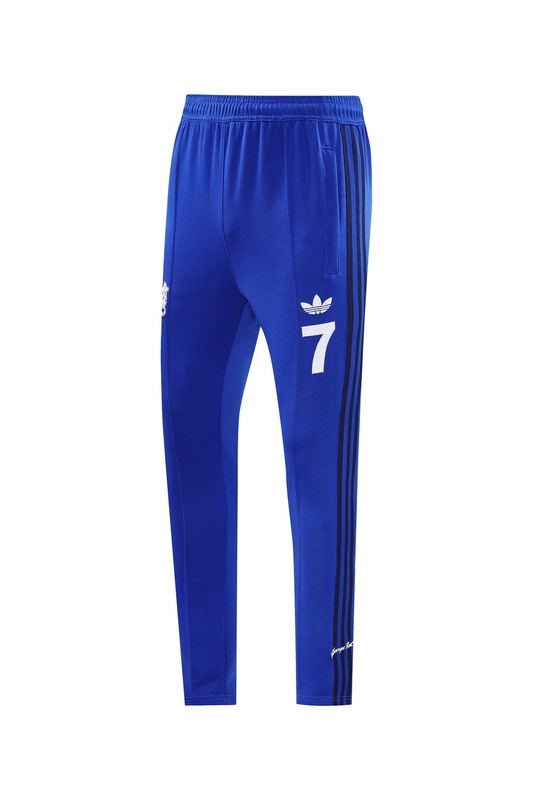 2024 Manchester United Blue Jacket Training Suit Set Football Team Shirt Sports Fashion