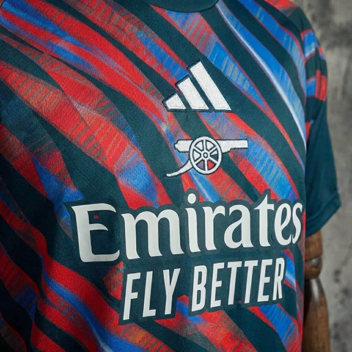 2026/27 Arsenal Pre-Match Training jersey Fan version