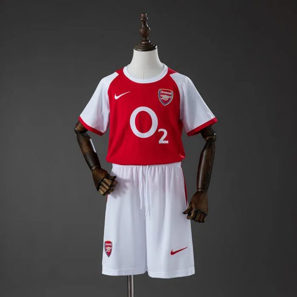 Retro Arsenal 2002/04 Home Kid Kits