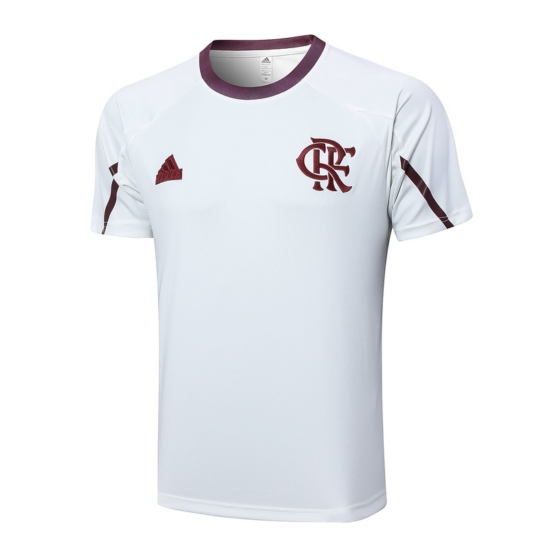 24/25 Flamengo white Training Set Shirt and Shorts