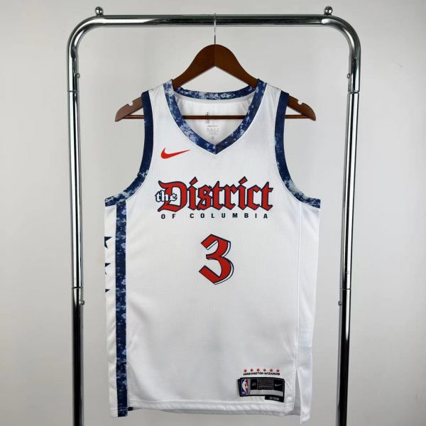 NBA Washington Wizards 2025 City Edition Edition Swingman White Jersey YOUNG#3