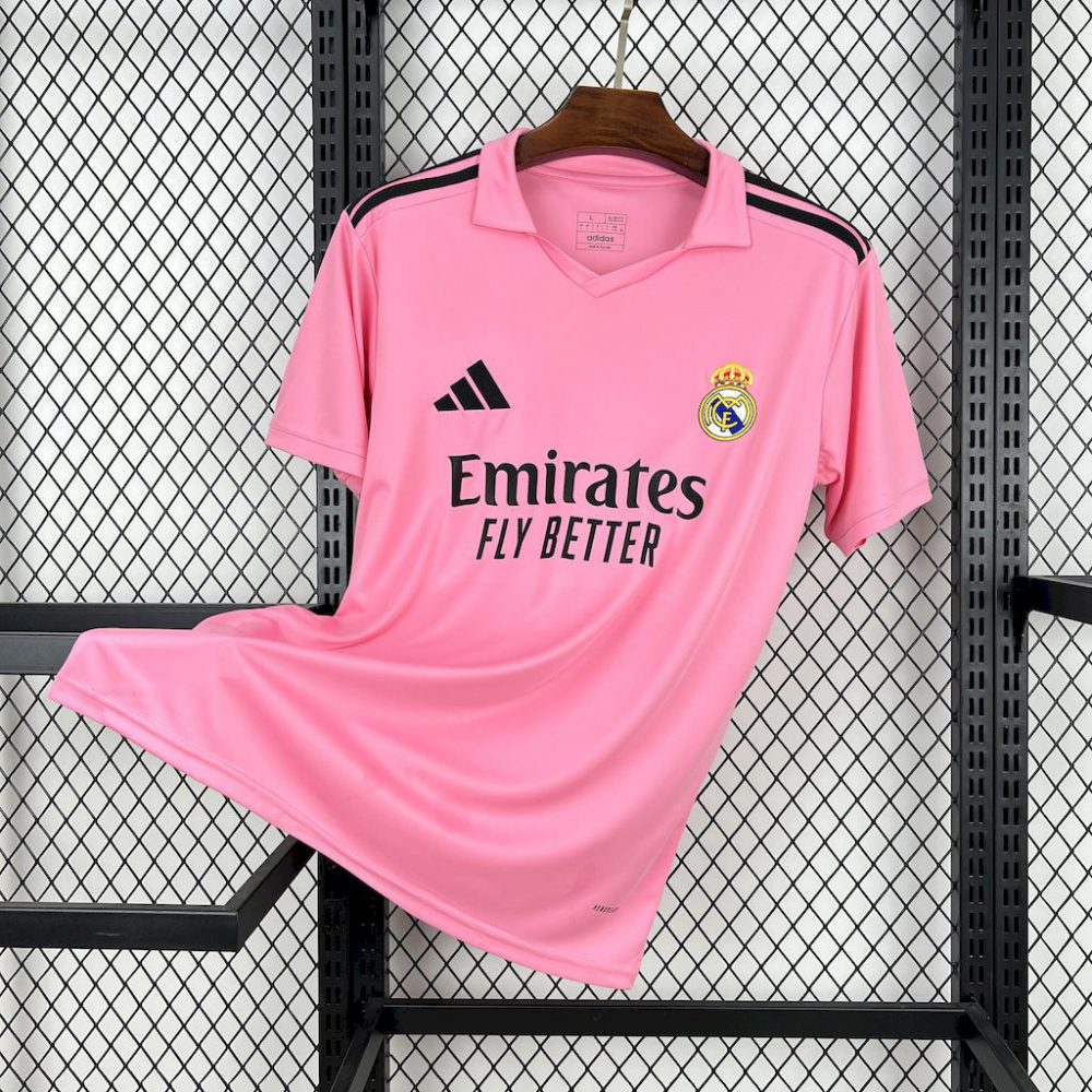 2025/26 Real Madrid Pink special edition Jersey Fan Version