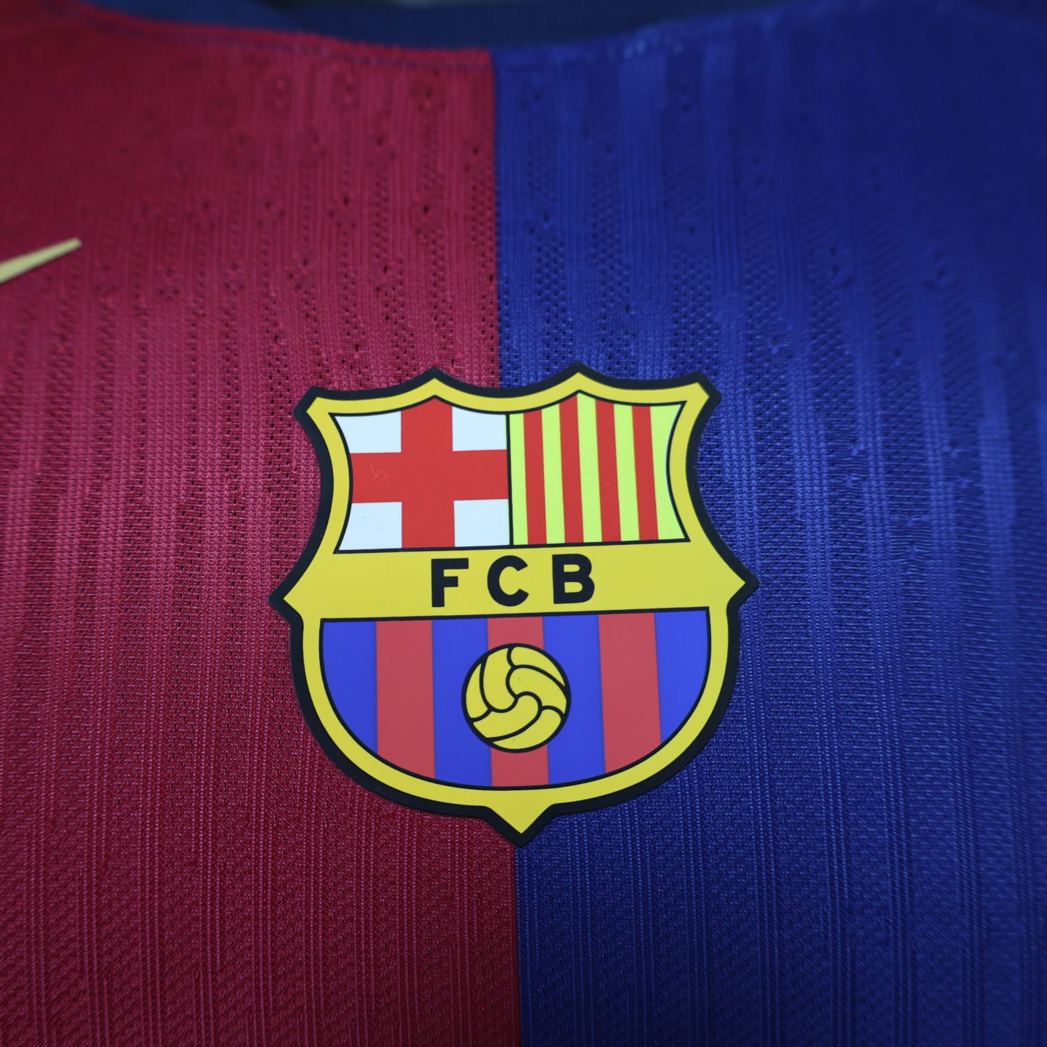 24/25 Barcelona Home Jersey Long Sleeves Player Version