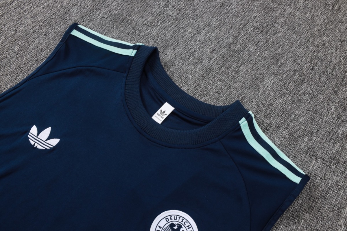 2026 Germany Royal blue Training Set Shirt and Shorts