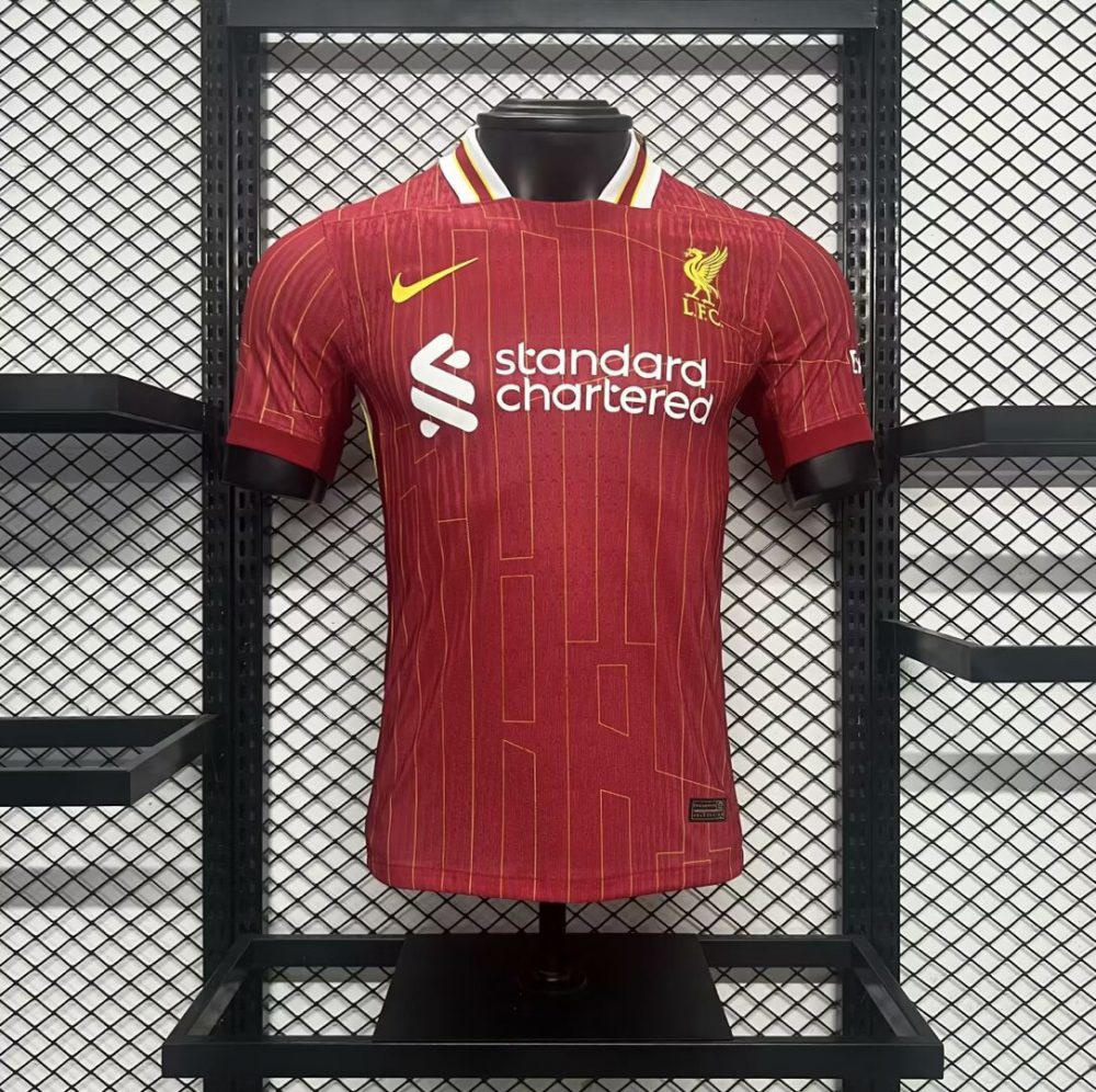 24/25 Liverpool Home Jersey Player Version