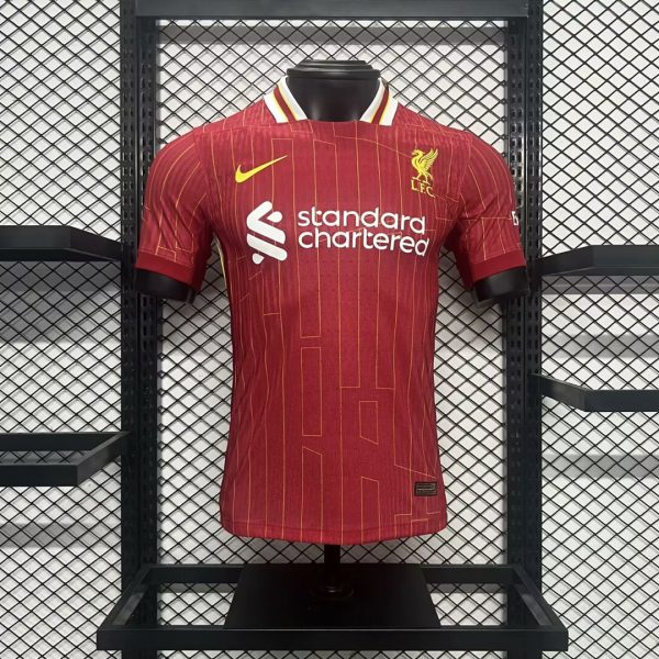 24/25 Liverpool Home Jersey Player Version