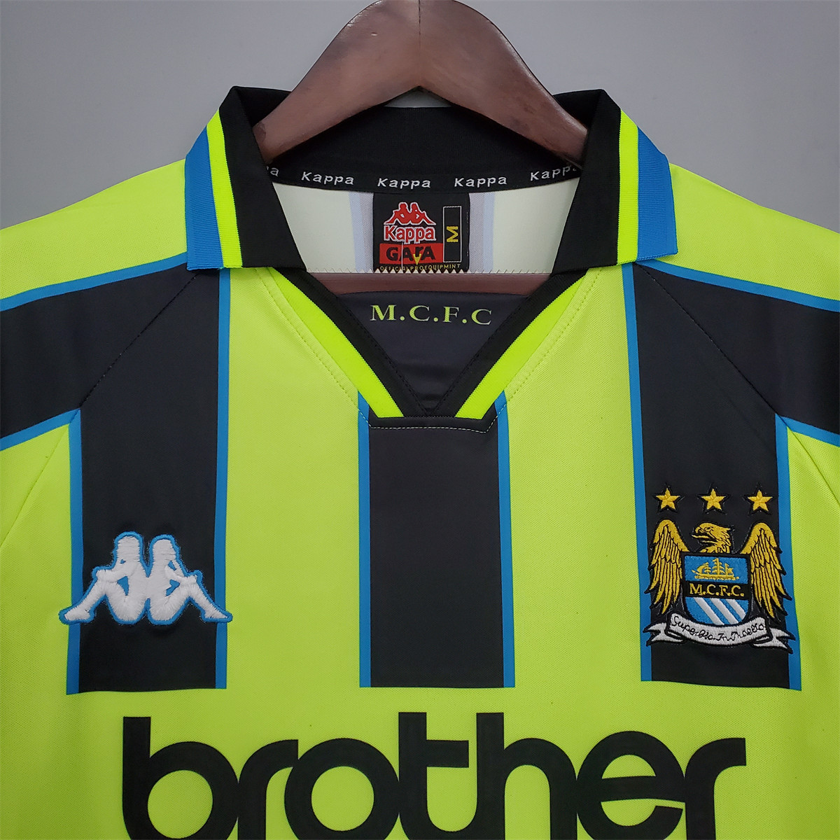 Retro Manchester City 98/99 away jersey Fan Version