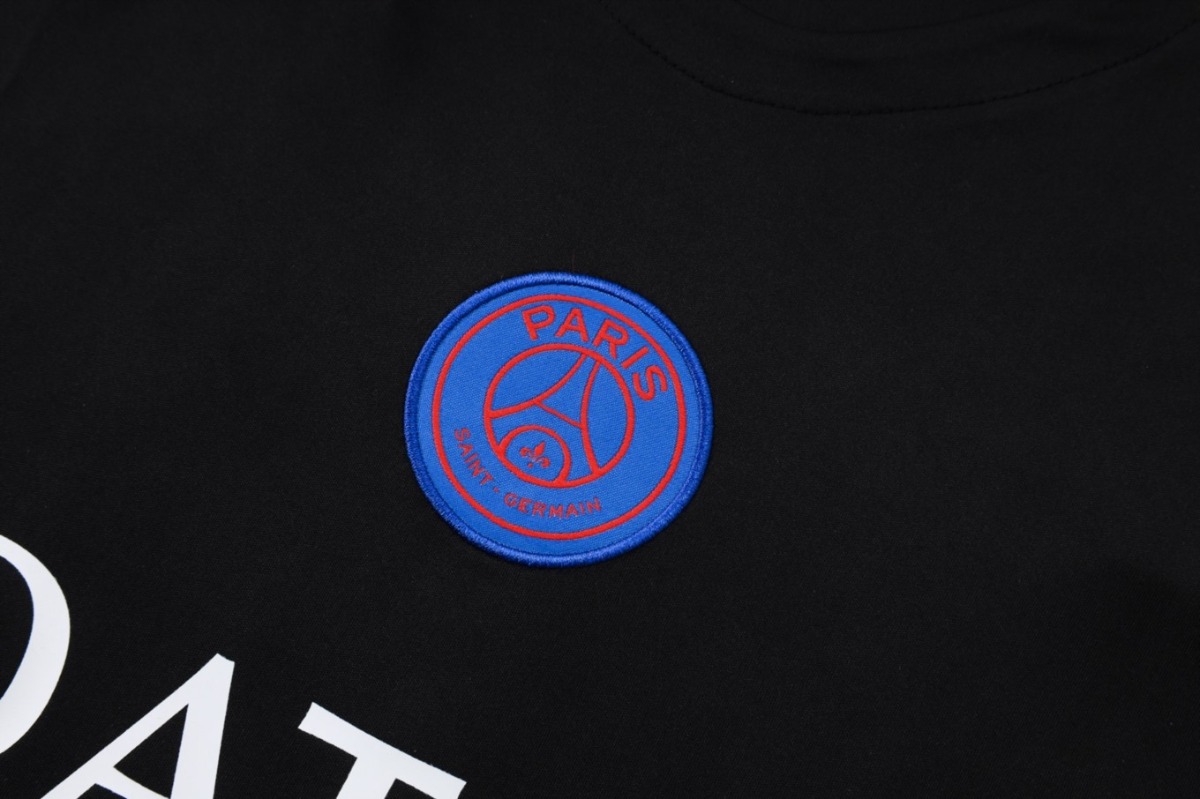 2026 PSG Black Training Set Shirt and Shorts