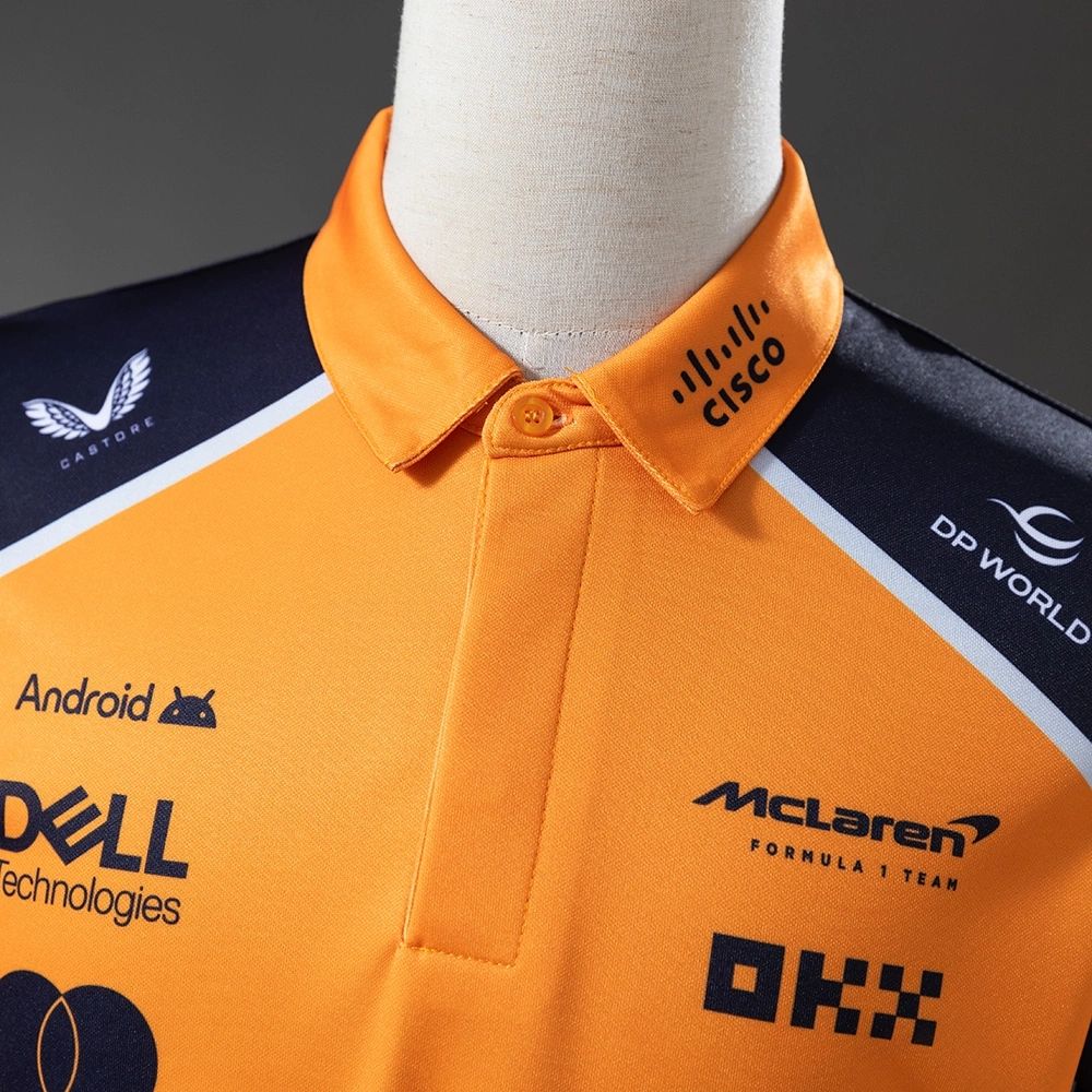 F1 Racing McLaren Team 2025 Orange Suit POLO PIASTRI #81