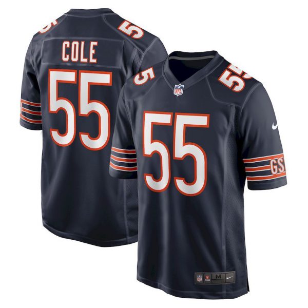 NFL Chicago Bears Jeysey COLE # 55