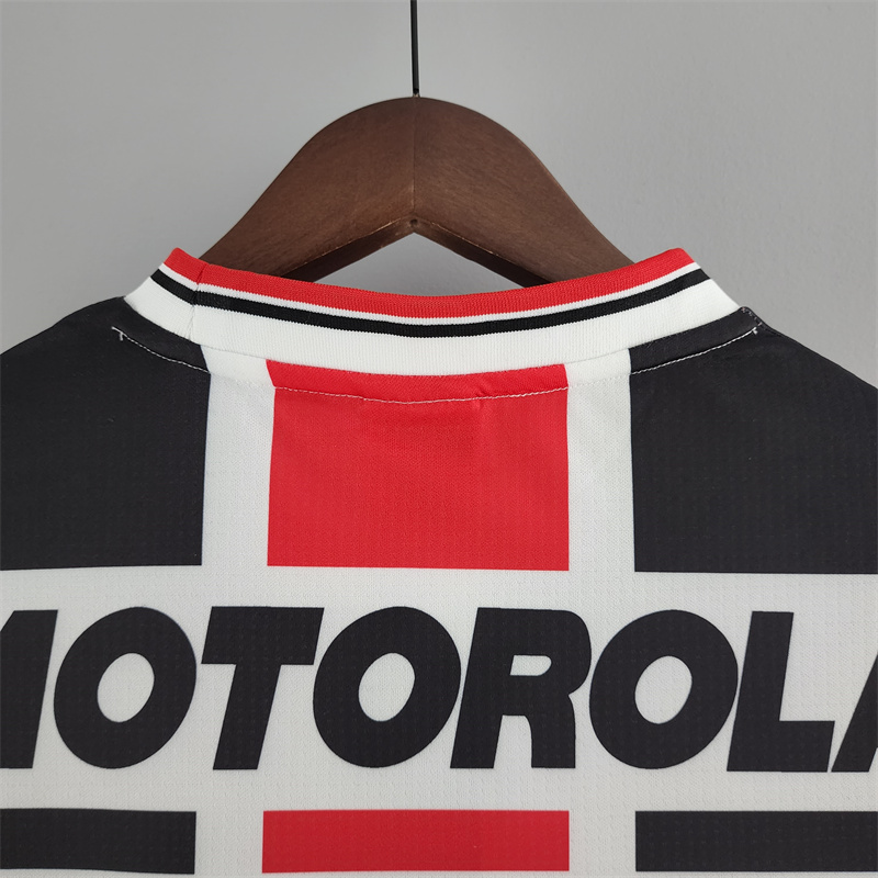 Retro 2000 sao paulo away jersey Fan Version