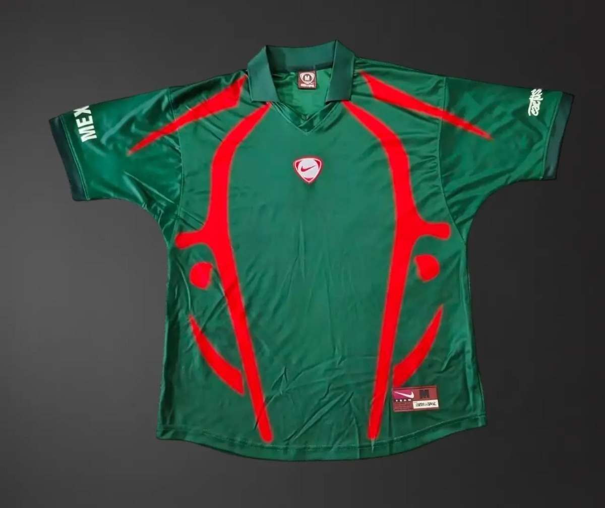 2026 Mexico X Cactus Jack Travis Scott Total 90 Retro Jersey Fan Version