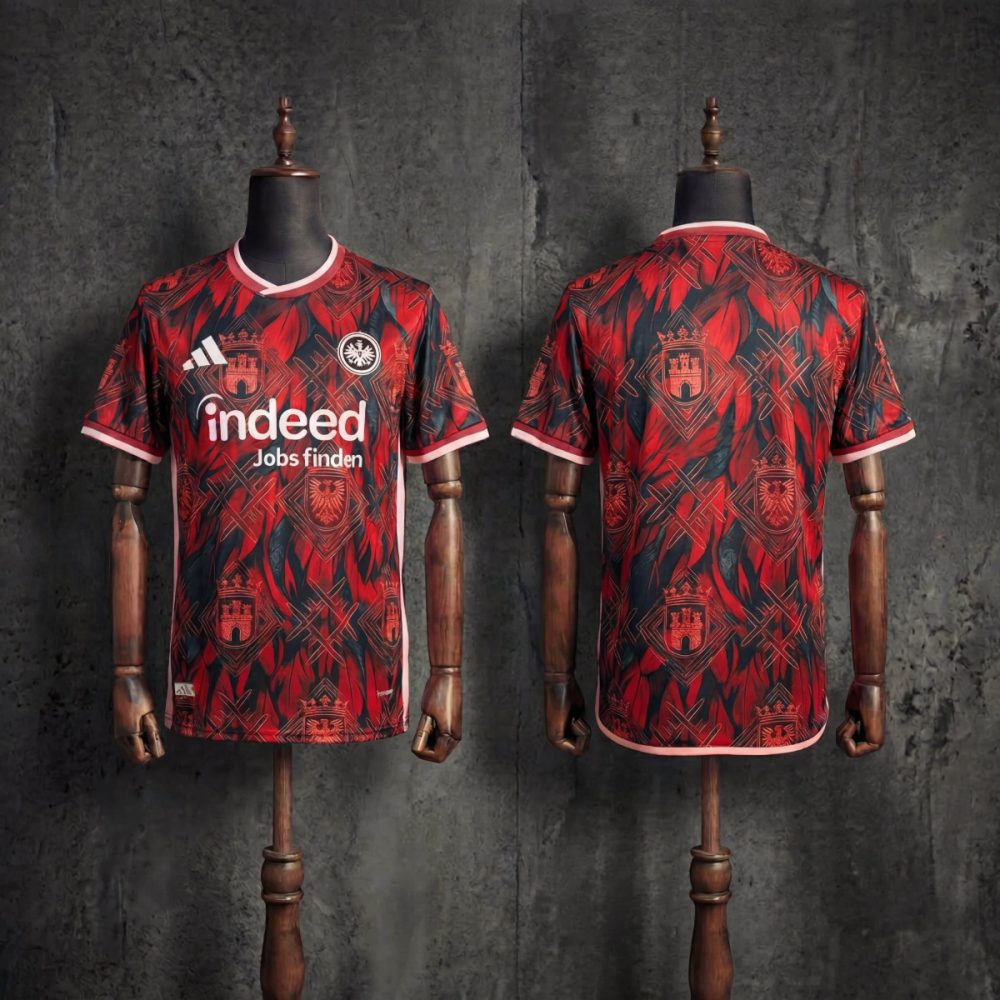 2025/26 Frankfurt Special Edition Red Jersey Fan Version