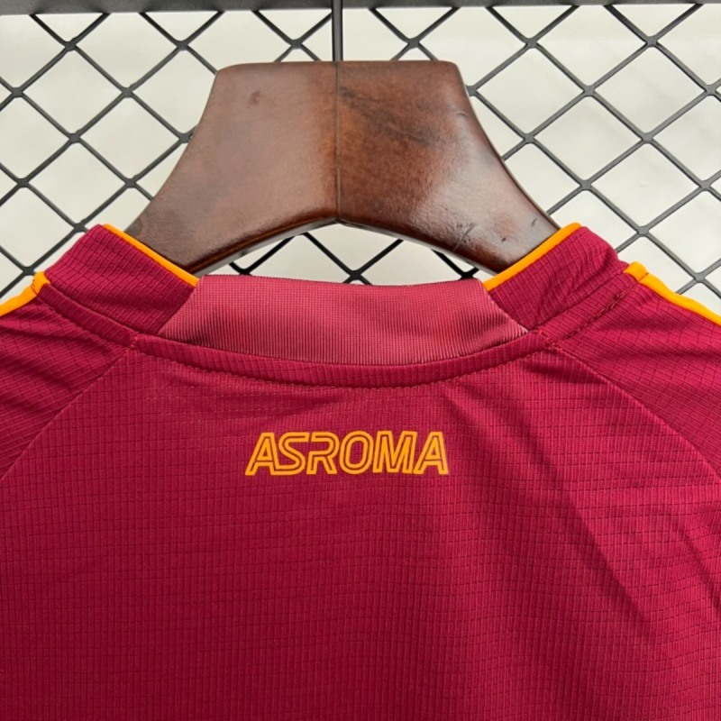 2025/26 Roma Home jersey kids Kits size: 16-28