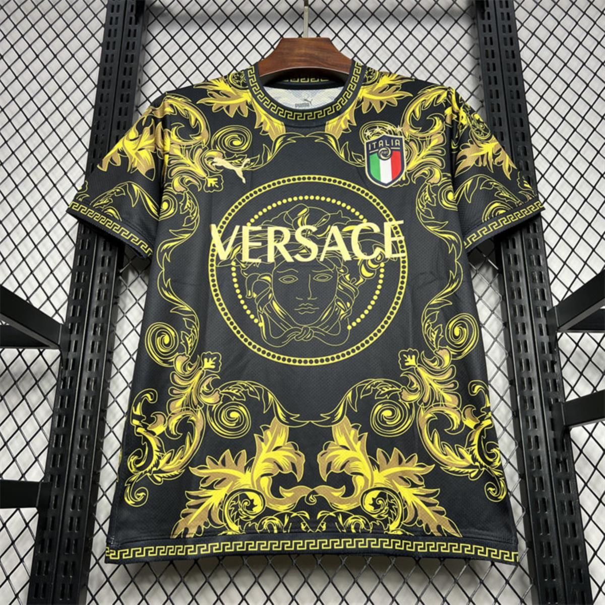 2022/23 Italy Versace Co-Branded Edition Pink Jersey Fan Version
