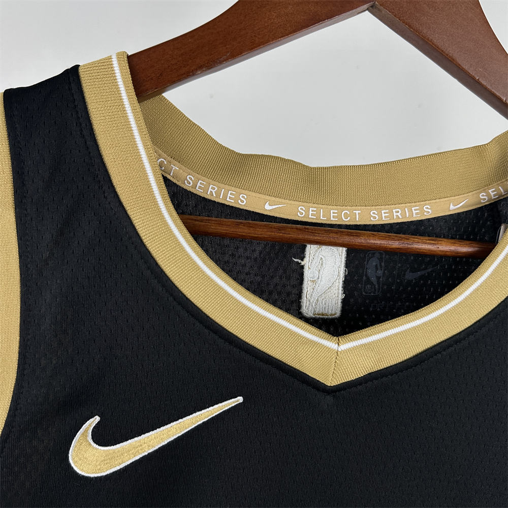 NBA Memphis Grizzies 2024 Honor Edition Black jersey MORANT#12 S-XXL