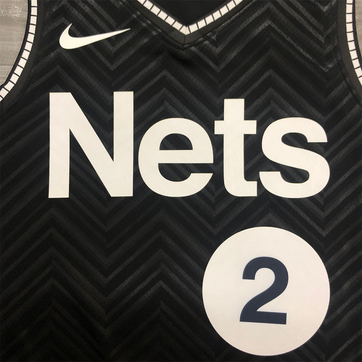NBA Brooklyn Nets V-Neck Black Jersey GRIFFIN#2 S-XXL