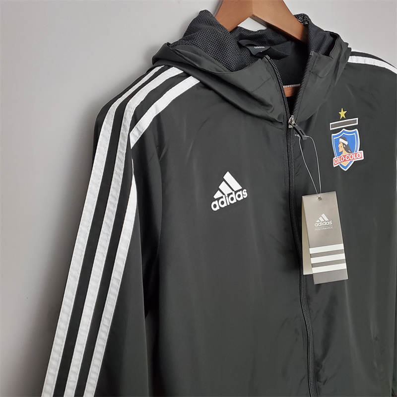 2022 Colo Colo Windbreaker Black Sport Unifom jersey Sport Unifom