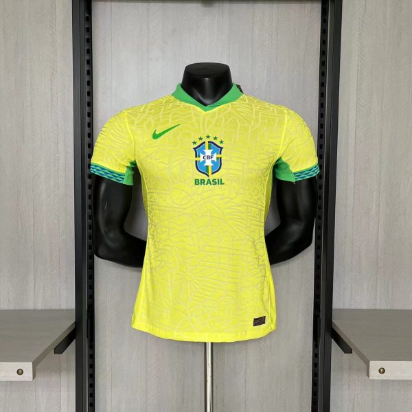 2024/25 Brazil  Home Jersey Player Version