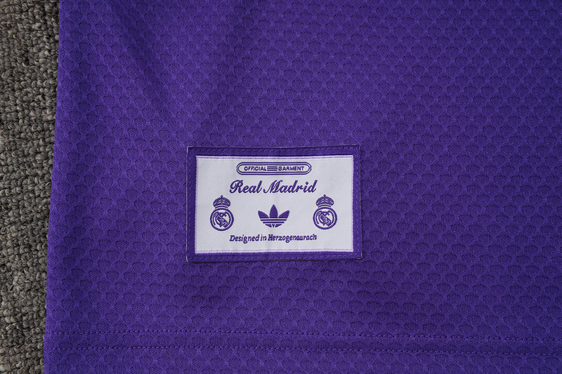 2025/26 Real Madrid Purple Training Set Shirt and Shorts