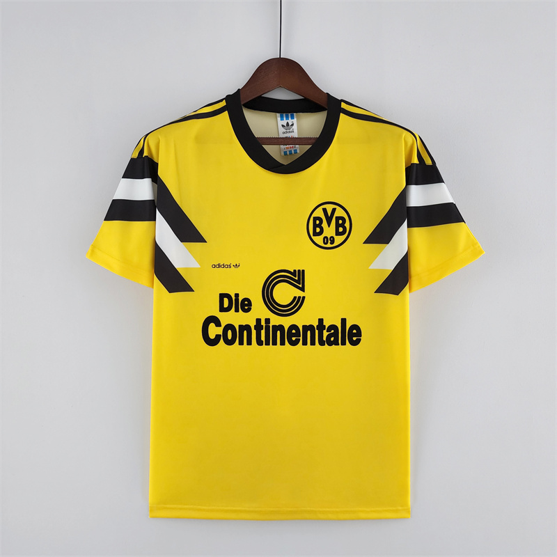 Retro Dortmund 1989 Home jersey Fan Version