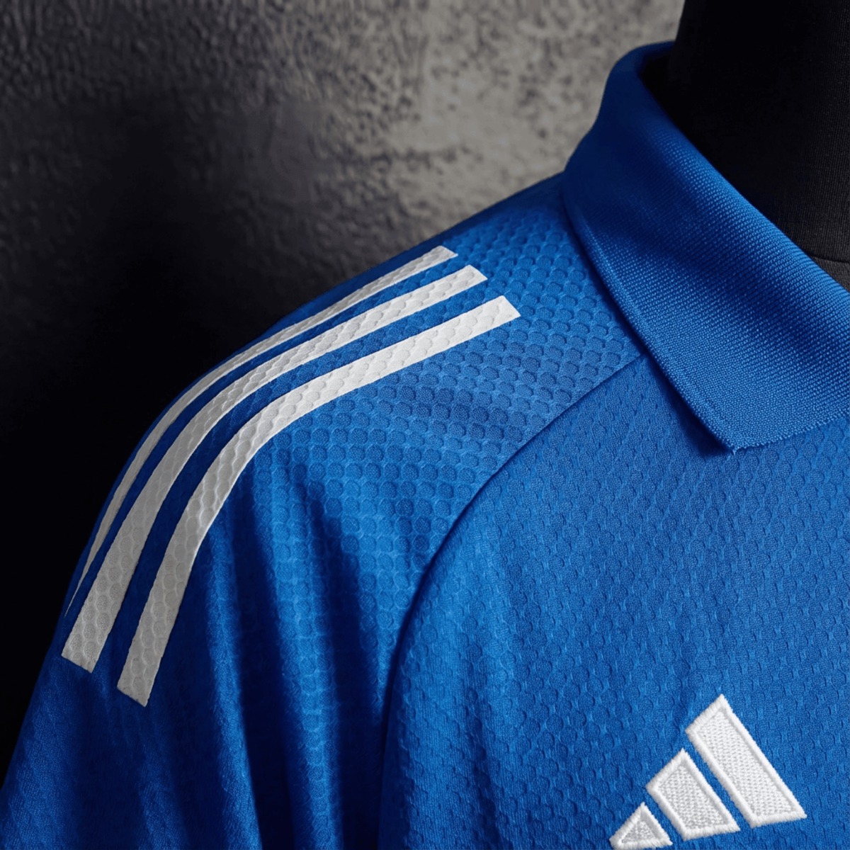 2025/26 Real Madrid Training Blue Polo Fan version