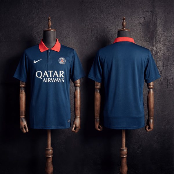 2025/26 PSG Training Black Polo Fan version